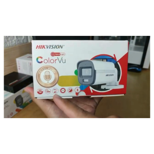 HIKVISION CCTV DS-2CE70DF3T-LPFS Indoor Dome ColorVu Dual-light Audio Analog 2MP 1080P Full HD Fixed Camera