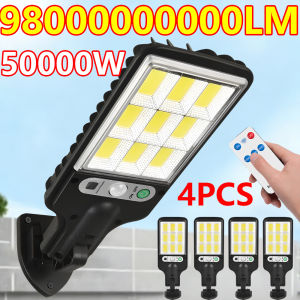 NEW 98000000000LM Solar Light Outdoor Super Bright Motion Sensor Solar Strong Power LED Garden Wall Lamp Solar Street Wall Light