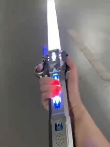 Star Wars Lightsaber Sword Toy Effect Flash Stick Laser Double Sword Toy Flashing Props Gift With Sound