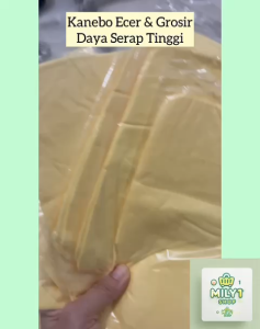 Kain Lap Kanebo 32x21 cm Kain Lap Serba Guna Lap Motor Mobil Perabot Lap Dapur