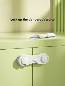 SAFELON | Baby Safety Lock For Cabinet Door Childproof Prevent Opening Anti-Cat Latch Prevent Kids From Opening Cabinet Door Easy Installation