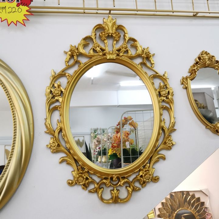 Vintage Classic Wall Mirror Design Lazada