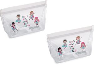 Túi đựng mỹ phẩm mini full circle đựng đồ du lịch tiện lợi của Mỹ