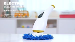 Sikat pembersih elektrik pembersih dapur pembersih kamar mandi pegangan panjang multifungsi untuk  rumah tangga dengan kepala sikat yang dapat diganti untuk membersihkan kaca lantai pintu dan jendela jendela dan lantai kamar mandi rumah