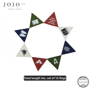 Adventurous Decorative Camp Triangular Flag | Apex