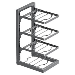 ASCOR | Multi-Level Kitchen Storage Rack for Pots and Pans