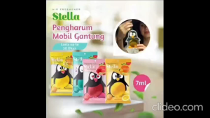 STELLA CAR FRAGRANCE 7ML PURPLE DREAM/RED KISS/ORANGE BLOSSOM/GOLDEN VANILA BEST-------SUH