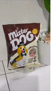 Mister dog 800gr makanan anjing lamb & salmon