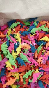 Water Beads DINO Mainan anak animal rendam jadi besar waterbeards binatang