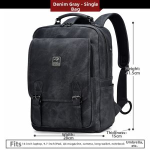 tanmesso | Large Capacity Mens Travel Computer Backpack