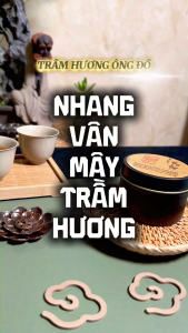 Nhang Vân Mây Trầm Hương Loại Lắng Đọng - Vân Nhỏ Mini | Vân Lớn - Nhang Sạch Thuần Thiên Nhiên