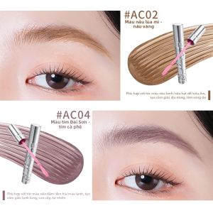 NEIYOU | Mascara Lông Mày Chống Nước Dài Lâu Màu Nhạt