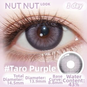 NUTNUT LOOK | Large Diameter Colored Contact Lenses gray 10 pieces