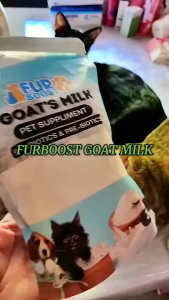 200g Furboost Goats Milk Powder Dog Cat Puppy Kitten Healthy Growth Pet Milk Supplement