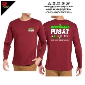 Kaos Dekengan Pusat Gus Iqdam Ora ISO Didebat Lengan Panjang