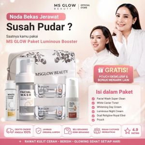 Ms Glow Luminous Ori Ms Glow Luminous Series Msglow Beauty Perawatan Wajah Putih Glowing Ms Glow Original Bpom