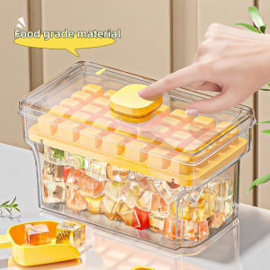 34/68 Compartments Home Refrigerator Homemade Ice Box Ice Tool Food Grade Ice Press
