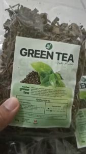 Daun Teh Hijau Kering Isi 55 Gram | Green Tea Organik Premium Quallity | Greentea Dried Original Teh Seduh Halal Indonesia Loose Leaf Green Tea - Lazada