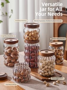 YAGANG | Multifunctional Airtight Glass Jar Thickened Transparent Container