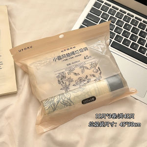 Thickened Small Fragrance Style Plastic Garbage Bags Handheld Kitchen Office Bathroom Home Use Large Size Cleaning Bags