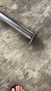 ท่อไอเสีย เฉพาะท่อนแทนพัก แบบไม่มีพักกลาง สำหรับต่อกับท่อเดิมเท่านั้น เกรด 304