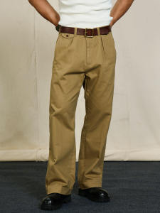 Vintameri American Retro Khaki Pants Wide Leg Straight Casual Military Style Ame Kaka Geor Youth Popular Loose Fit Long Trousers