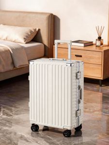 MANLVSHI | Durable Reinforced Spacious Luggage Password Lock Trolley Case