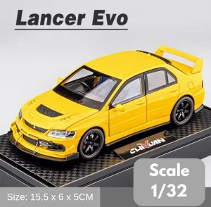 🌺MF1:32  Mitsubishi EVO 9 Lancer Evolution IX Alloy diecast scale model car toys car collection pull back sound light