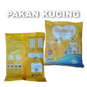 KADOPU 0AKAN KUCING KERING MAKANAN KUCING KERING KADOPU BISA MENGURANGI BAU RUANGAN DAN KOTORAN  MENINGKATKAN NAFSU MAKAN DAM BERAT BADAN