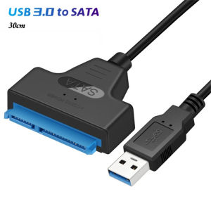 USB 3.0 SATA 3 Cable Sata To USB 3.0 Adapter UP To 6 Gbps Support 2.5Inch External SSD HDD Hard Drive 22 Pin Sata III A25 30cm