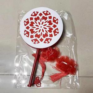 Chinese Red Rhythmic Cheerful Dance Costume for Children
