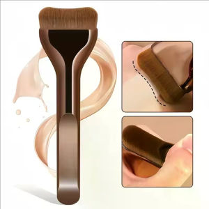 Dorisna รองพื้นมืออาชีพแปรงแต่งหน้าขนนุ่มผมหนาทึบสำหรับการผสมรองพื้นเรียบเนียนไร้ที่ติเครื่องมือความงามการแต่งหน้า