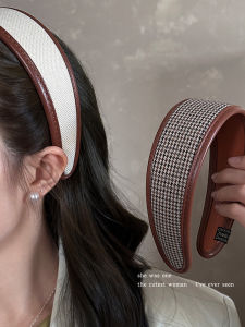 Phụ Kiện Tóc Thời Trang Cổ Điển Rộng Rãi Dành Cho Nữ 2025 Mẫu Mới Rửa Mặt Mùa Thu Đông Cao Gáy Phụ Kiện Tóc Phụ Kiện Tóc