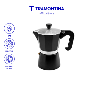 Tramontina Stovetop Espresso Coffee Maker/Italian Coffee/6 Cups/Moka Pot