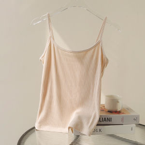 White Strapless Vest Womens Outerwear High-End Sensation Strapless Inner Match Sleeveless Top Womens French Simple Versatile Base