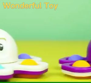 Wonderful Toys Flip Face-changing  Octopus  Squid Game Pop It Fidget Toy Face-changing Octopus Silicone Fingertip Spinner Childrens  Toy Fidget Toys