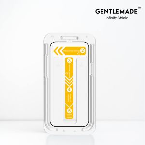 GENTLEMADE Infinity Shield - Toughened Tempered Glass Screen Protector for iPhone 14 Pro Max 14 Pro / 14 Plus / 14 / 13 Pro / 13 / 12 Pro / 12 series