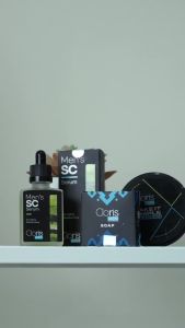 Clorismen Geng Max B Paket Skincare Pria Samarkan Bopeng Bekas Jerawat Anti Penuaan Dini