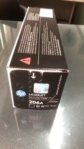 HP 206A W2110A Black ตลับหมึกแท้ศูนย์ รัปประกันสินค้า คุณภาพ100%HP Color LaserJet Pro M255 M282283