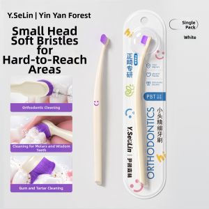 YIYANSENLIN | Orthodontic Adult Toothbrush Soft Bristles