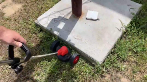 1298VF Mesin Rumput Bateri Cordless Lawn Mower Rechargeable Grass Cutter Portable Grass Trimmer Electric Pemotong Rumput 割草機