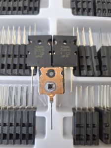 ( satu set ) transistor toshiba lot 524 chip besar toshiba 2sc5200 2sa1943 lot 524
