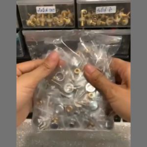 หมุด หมุดปิดหัวน๊อต หัวหมุด ขนาด 5 หุน 15.875 mm  5/8 นิ้ว เซทใหญ่ 300 ชุด มีเก็บปลายทาง