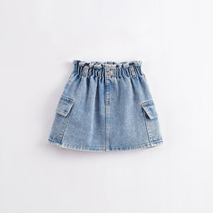 Marc&Janie | Lace Waistband Cotton Half Skirt