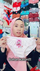 12Pcs Cd Golden nick 1188/1189 | Celana Dalam Anak Perempuan lusinan Bahan Katun Menyerap Keringat Harga Grosir
