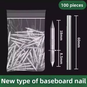 Bistable Invisible Two-Way Nails Double-Ended Nail