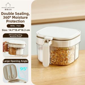 MODERN SWEETHOME | Multi-Compartment Sealed Kitchen Spice Container