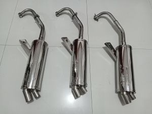 DUAL TIP POWER PIPE FOR MIO SPORTY 125