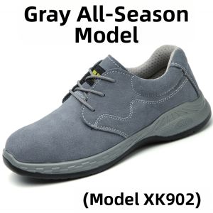 SENNUOKE | Puncture Resistant Anti-Smash Safety Shoes for Welders Mens Steel Toe Breathable
