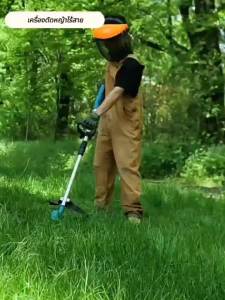 【แบตลิเธียม99000mAh*2】นำเข้าโดยเยอรมนี เครื่องตัดหญ้าไฟฟ้า ใช้งานทั้งวัน 3980w มอเตอร์พลังงานสูง ไร้สาย เบาสะดวก เครื่องตัดหญ้าแบต เครื่องตัดหญ้าไฟ้าไรเสาย ใบมีดโลหะผสมใหญ่ขึ้น เครื่องตัดหญ้าไร้สาย รถตัดหญ้า เครื่องตัดหญ้าไฟฟ้าไร้สาย ขนาดเล็ก Lawn Mower